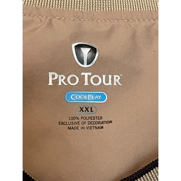 Pro Tour Cool Play Long Sleeve V Neck Pullover Windbreaker Jacket XXL - Picture 6 of 8